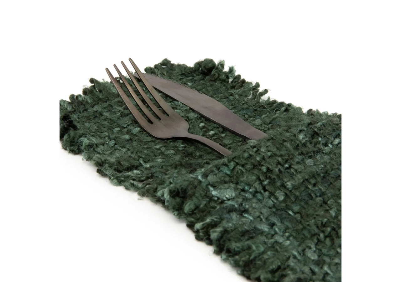 Porte-Couverts Oh My Gee - Vert Forêt - Ensemble de 4 - INIE005FG-SET4 - Bazar Bizar