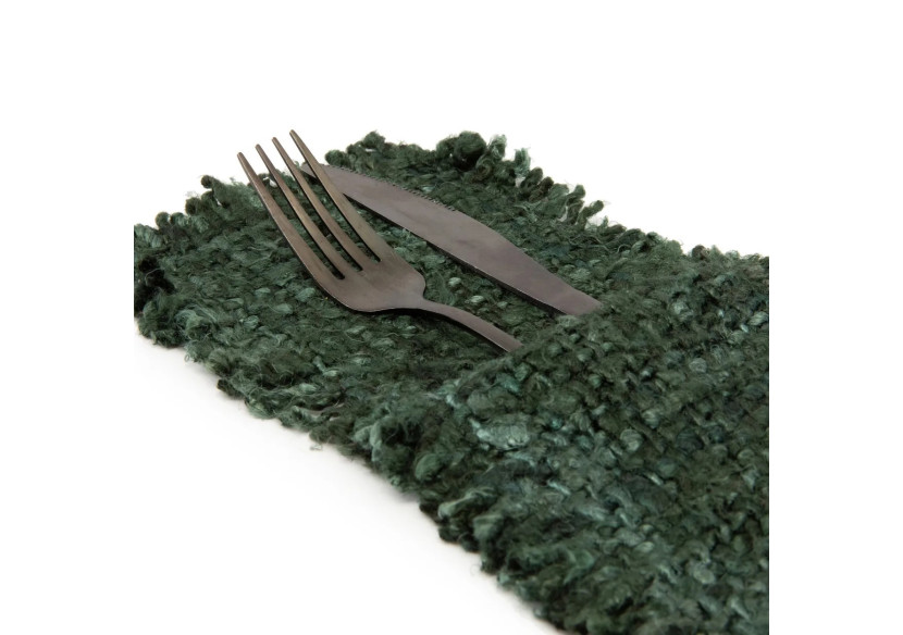 Porte-Couverts Oh My Gee - Vert Forêt - Ensemble de 4 - INIE005FG-SET4 - Bazar Bizar