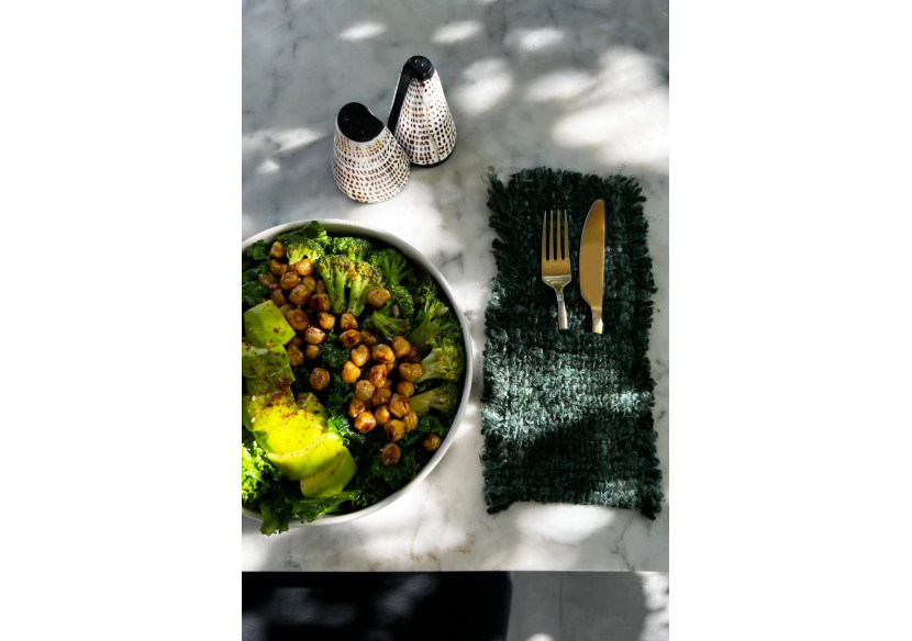 Porte-Couverts Oh My Gee - Vert Forêt - Ensemble de 4 - INIE005FG-SET4 - Bazar Bizar