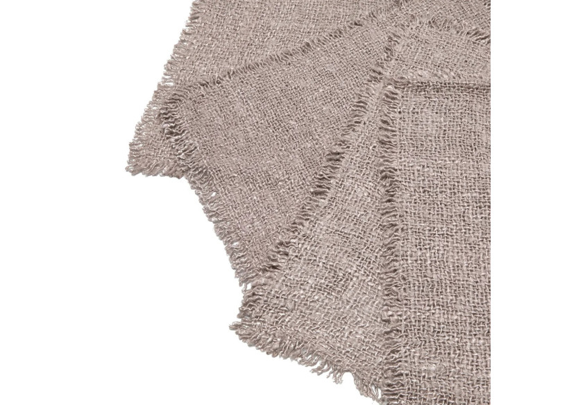 Sets de Sous-Assiettes Oh My Gee - Gris Perle - Ensemble de 4 - INIE004Gr-SET4 - Bazar Bizar