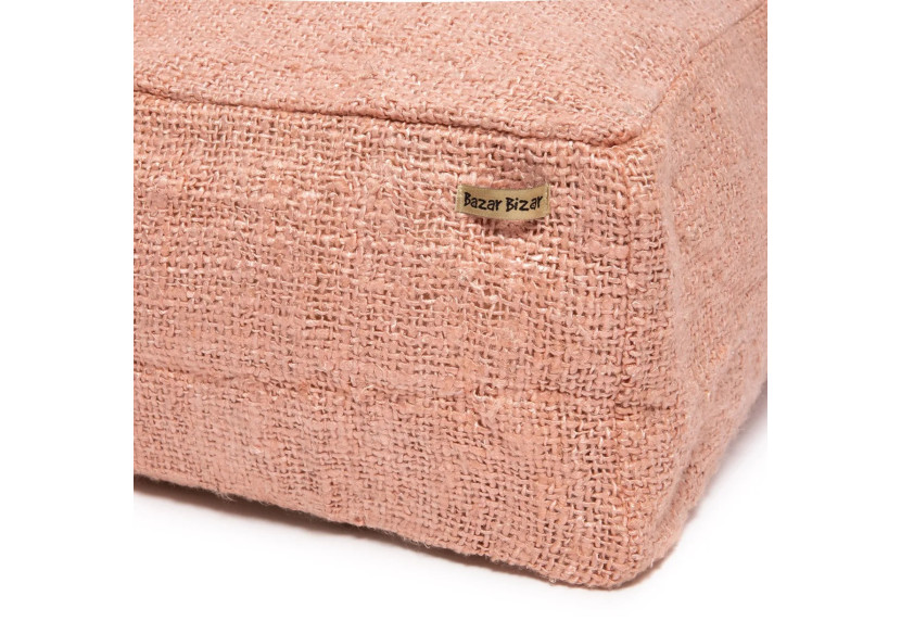 Pouf Oh My Gee - Rose Saumon - INIE003Pi-60 - Bazar Bizar