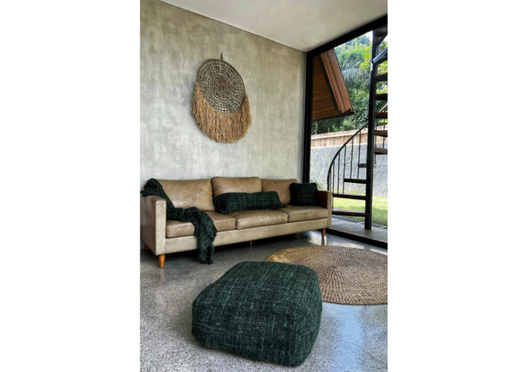 Pouf Oh My Gee - Vert Forêt - INIE003FG-60 - Bazar Bizar 2