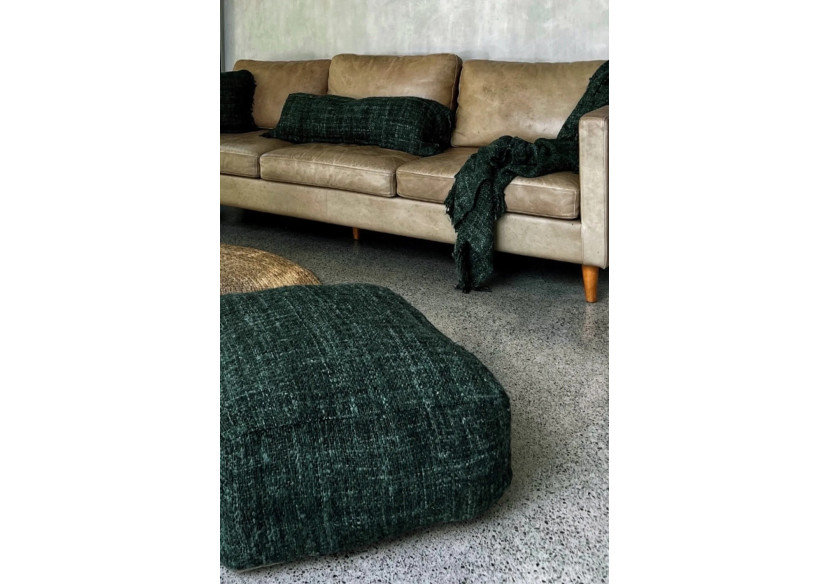 Pouf Oh My Gee - Vert Forêt - INIE003FG-60 - Bazar Bizar