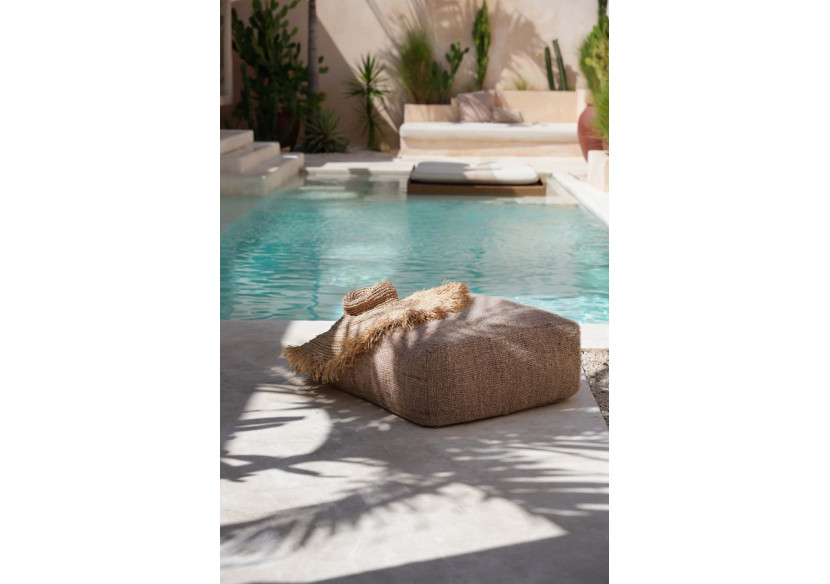 Pouf Oh My Gee - Beige - INIE003Be-60 - Bazar Bizar