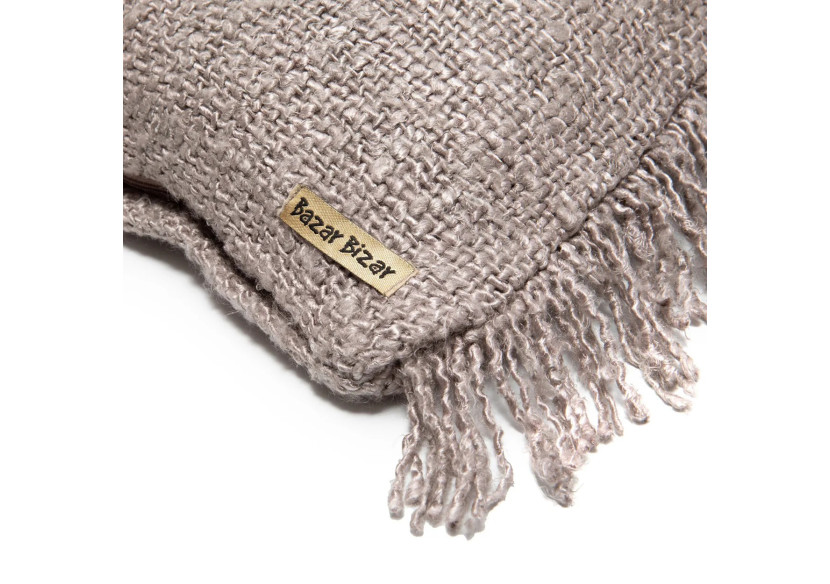 Housse de Coussin Oh My Gee - Gris Perle - 40x40 - INIE001Gr-40x40 - Bazar Bizar