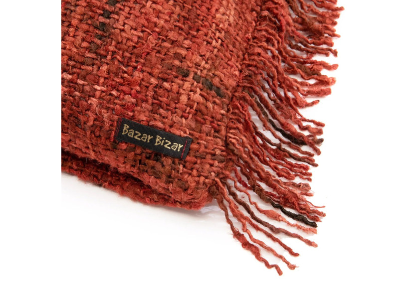 Housse de coussin Oh My Gee - Rouge Cerise 40x40cm - INIE001Re-40x40 - Bazar Bizar