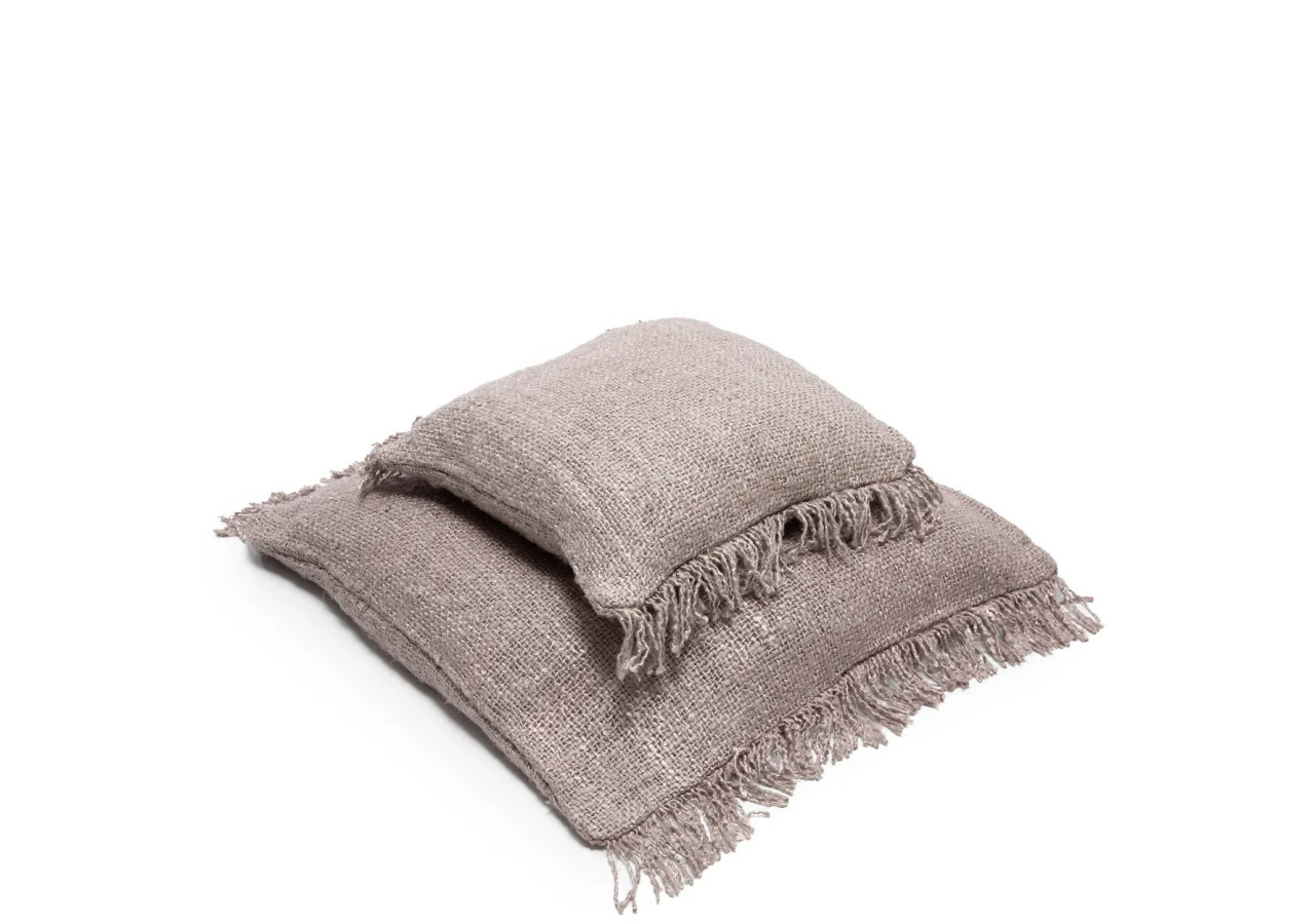 Housse de coussin Oh My Gee - Gris Perle 60x60cm - INIE001Gr-60x60 - Bazar Bizar