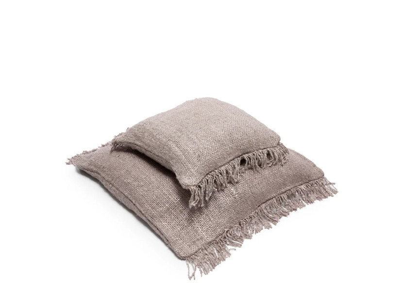 Housse de coussin Oh My Gee - Gris Perle 60x60cm - INIE001Gr-60x60 - Bazar Bizar