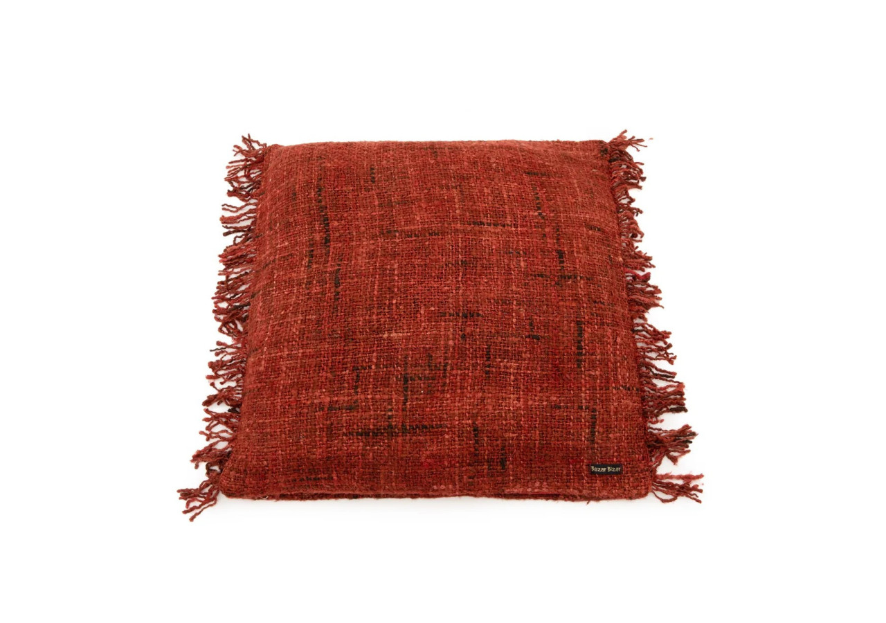 Housse de coussin Oh My Gee - Rouge Cerise 60x60cm - INIE001Re-60x60 - Bazar Bizar