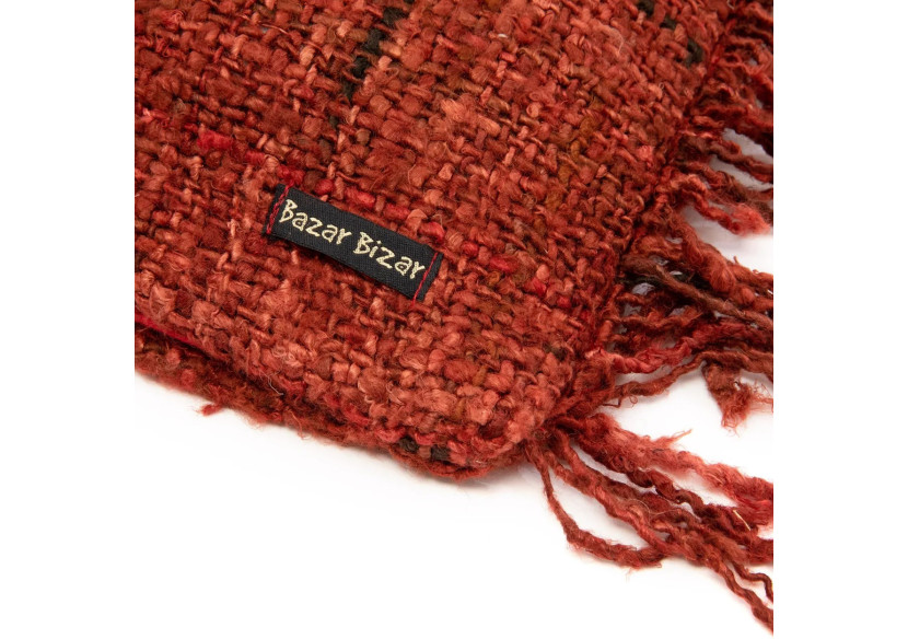 Housse de coussin Oh My Gee - Rouge Cerise 60x60cm - INIE001Re-60x60 - Bazar Bizar