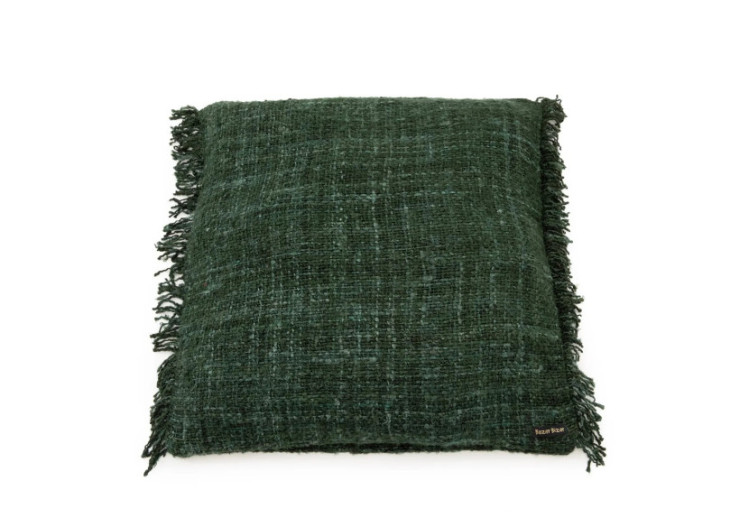Housse de coussin Oh My Gee - Vert Forêt 60x60cm - INIE001FG-60x60 - Bazar Bizar
