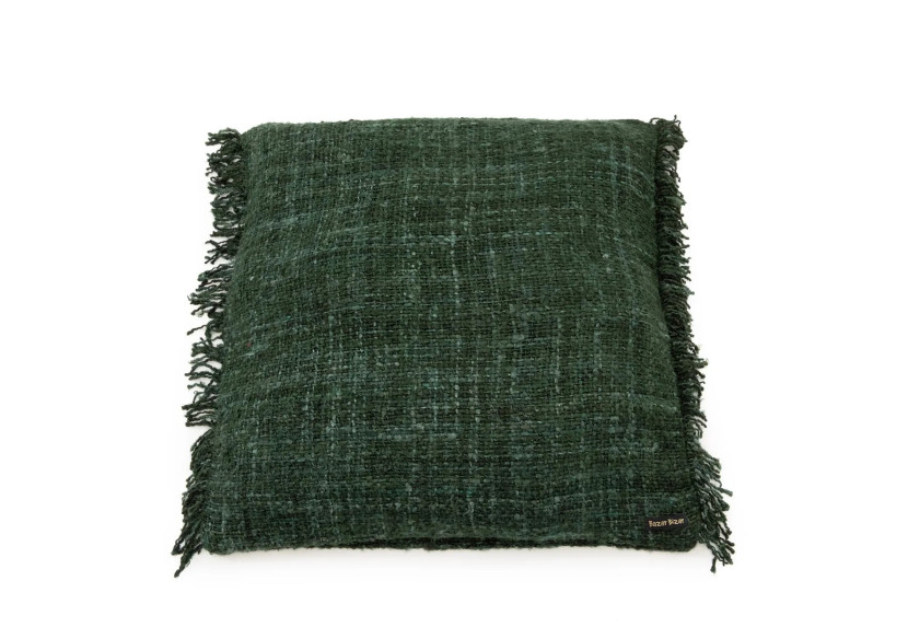 Housse de coussin Oh My Gee - Vert Forêt 60x60cm - INIE001FG-60x60 - Bazar Bizar