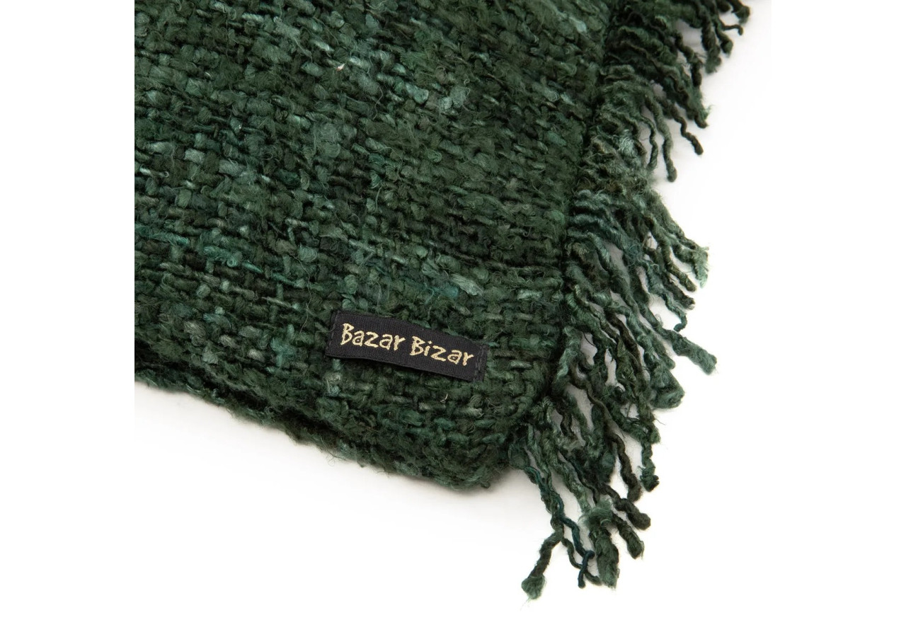 Housse de coussin Oh My Gee - Vert Forêt 60x60cm - INIE001FG-60x60 - Bazar Bizar