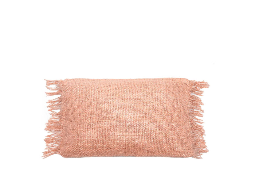 Housse de coussin Oh My Gee - Rose Saumon 30x50cm - INIE001Pi-30x50 - Bazar Bizar