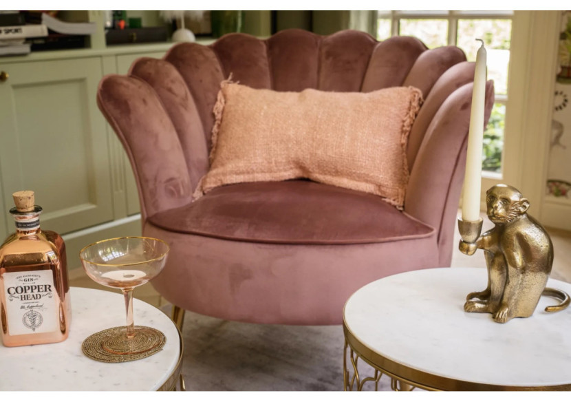 Housse de coussin Oh My Gee - Rose Saumon 30x50cm - INIE001Pi-30x50 - Bazar Bizar