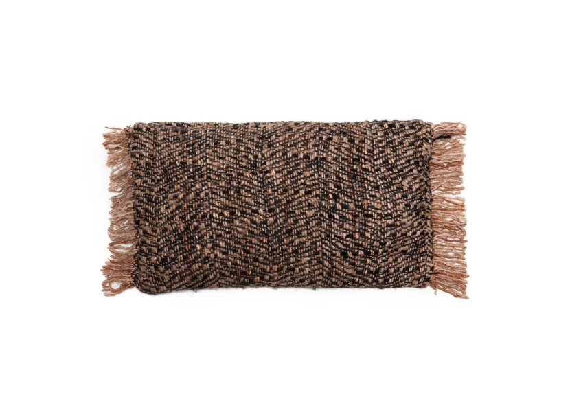 Housse de coussin Oh My Gee - Noir Cuivre 30x50cm - INIE001BCo-30x50 - Bazar Bizar