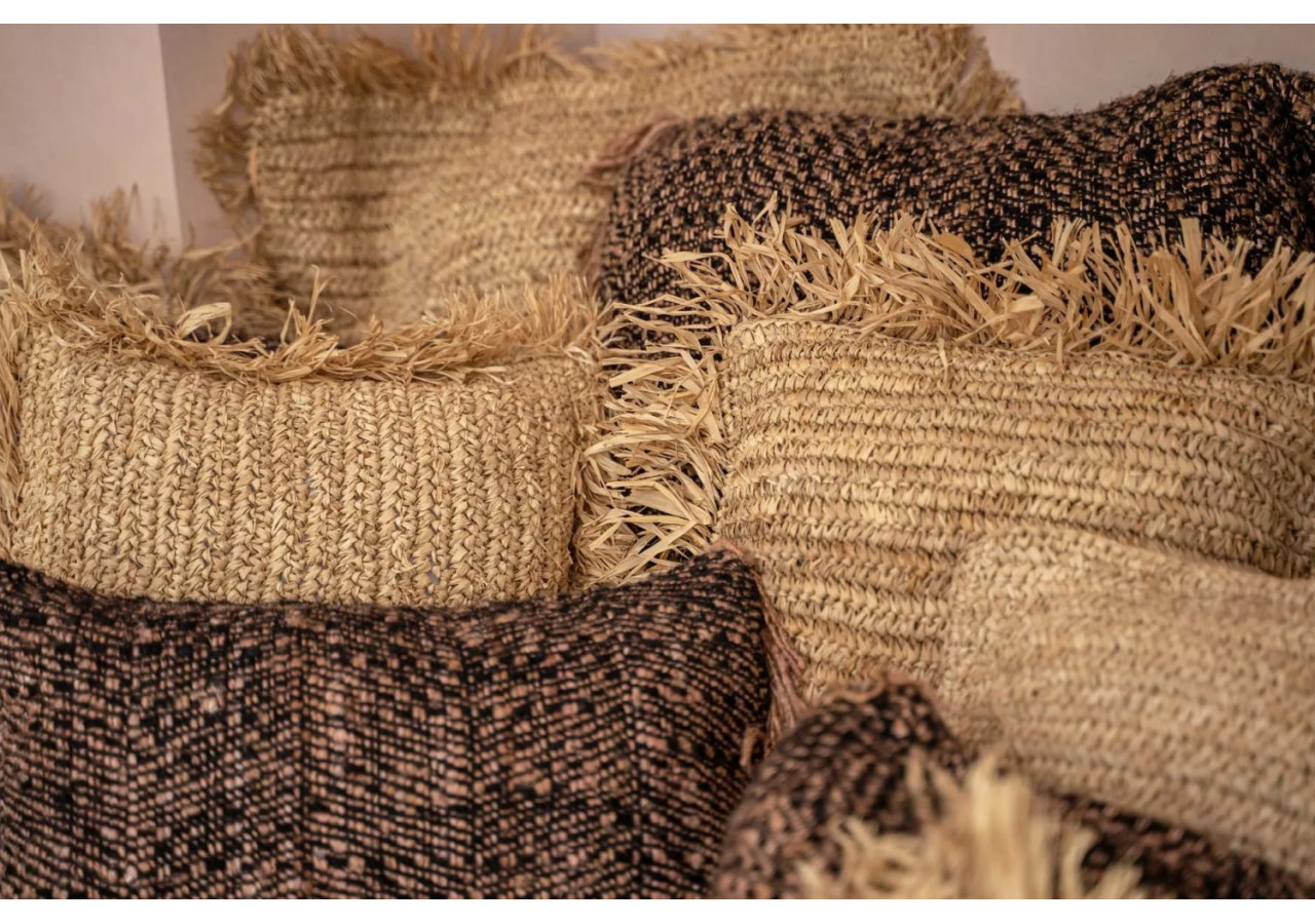 Housse de coussin Oh My Gee - Noir Cuivre 30x50cm - INIE001BCo-30x50 - Bazar Bizar