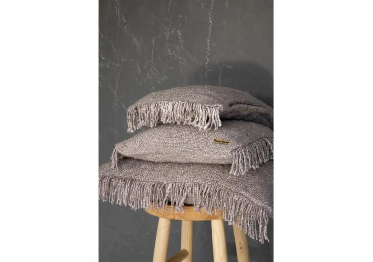 Housse de Coussin Oh My Gee - Gris Perle - 30x50cm - INIE001Gr-30x50 - Bazar Bizar 2