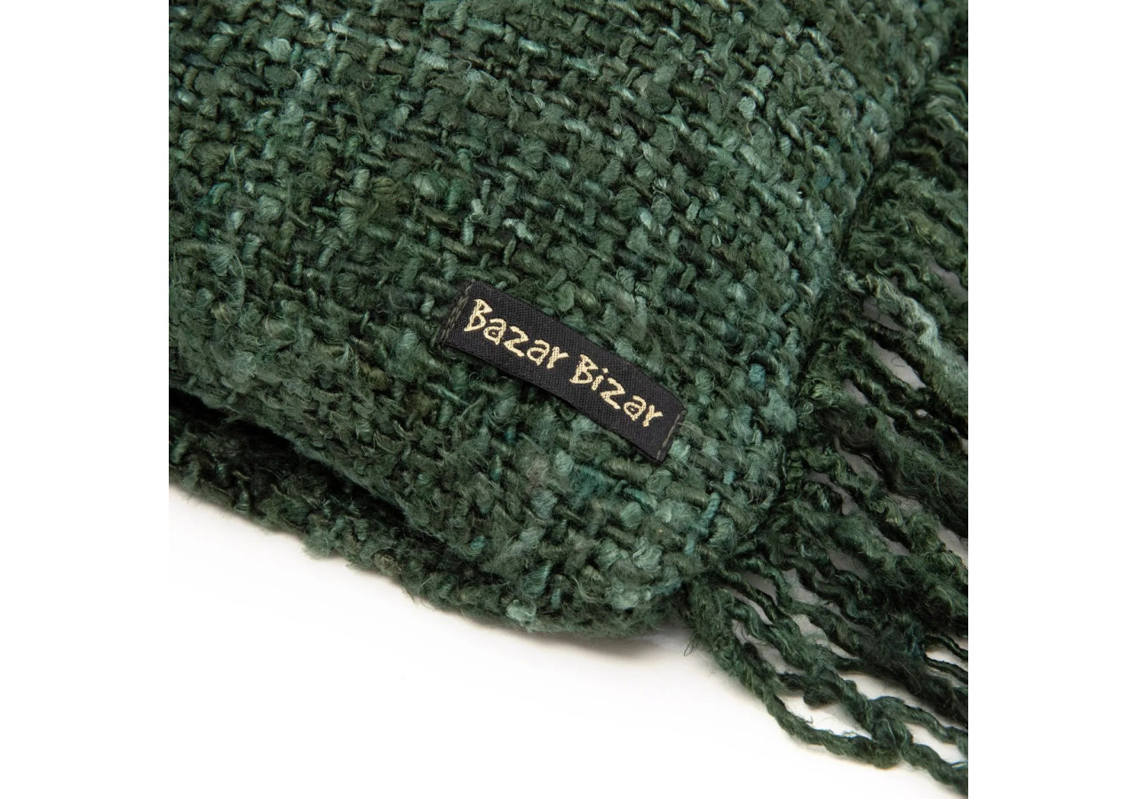 Housse de Coussin Oh My Gee - Vert Forêt - 40x40cm - INIE001FG-40x40 - Bazar Bizar