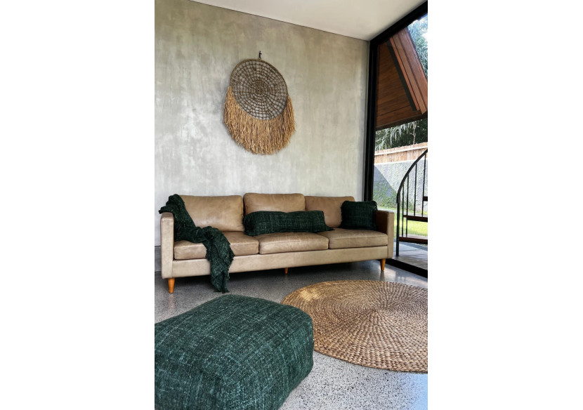 Housse de Coussin Oh My Gee - Vert Forêt - 35x100cm - INIE001FG-35x100 - Bazar Bizar