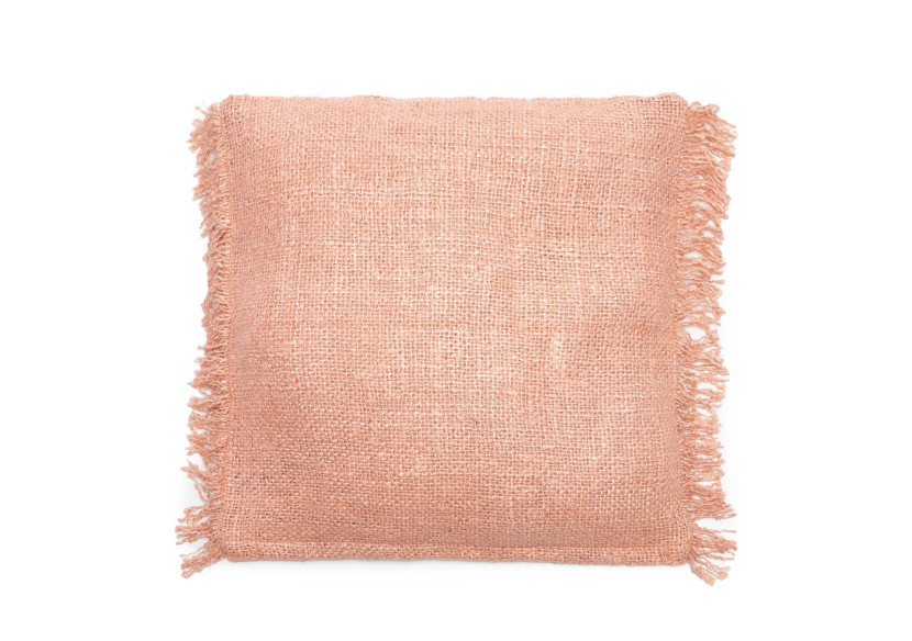 Housse de Coussin Oh My Gee - Rose Saumon - 60x60cm - INIE001Pi-60x60 - Bazar Bizar