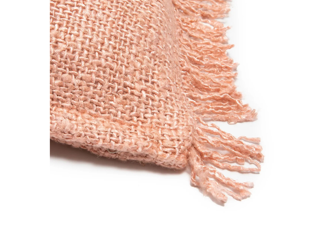 Housse de Coussin Oh My Gee - Rose Saumon - 60x60cm - INIE001Pi-60x60 - Bazar Bizar