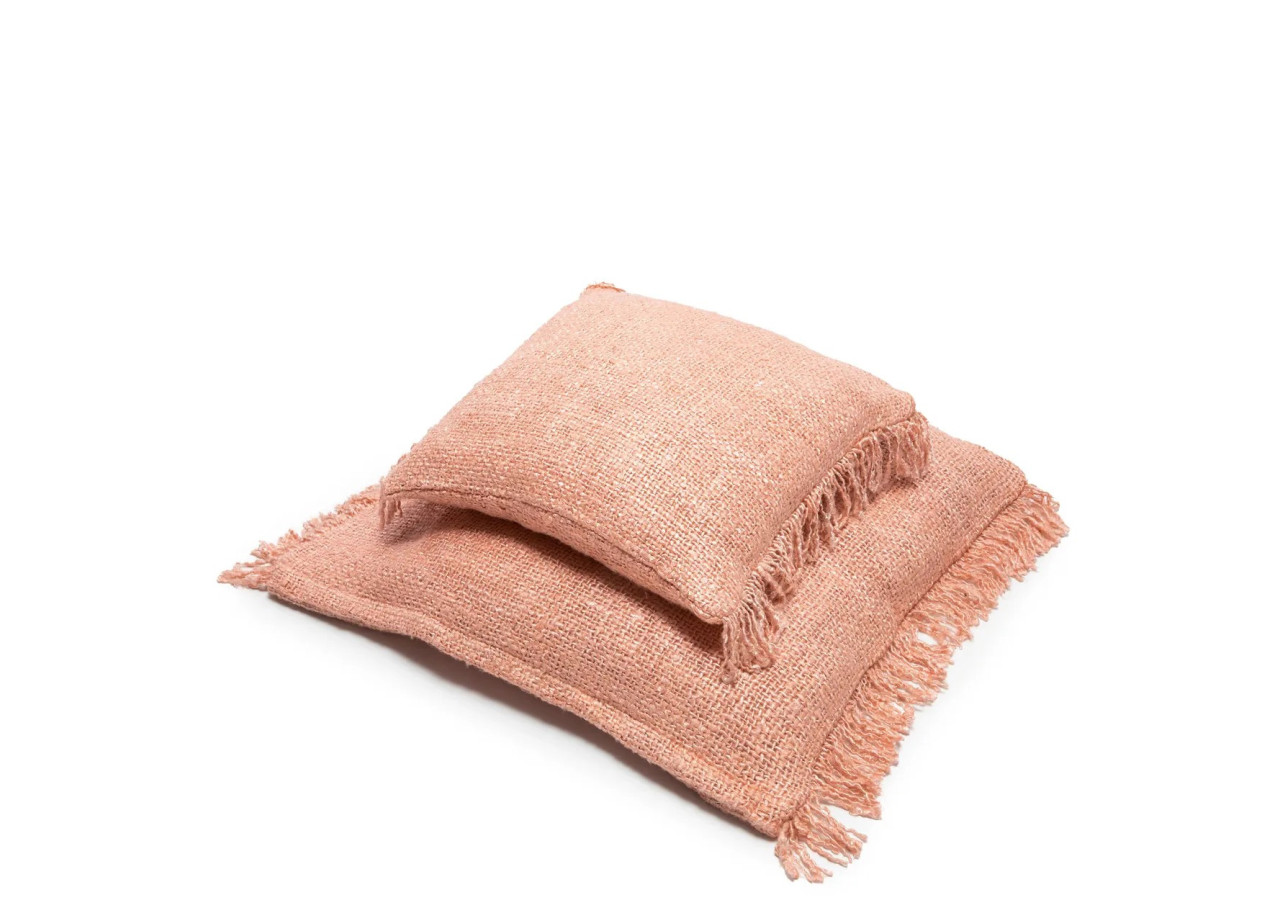 Housse de Coussin Oh My Gee - Rose Saumon - 60x60cm - INIE001Pi-60x60 - Bazar Bizar