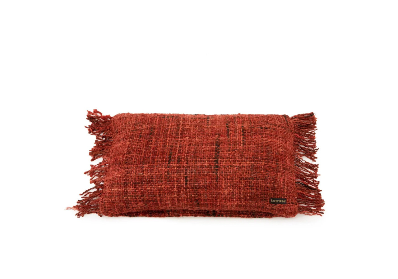 Housse de Coussin Oh My Gee - Rouge Cerise - 30x50cm - INIE001Re-30x50 - Bazar Bizar