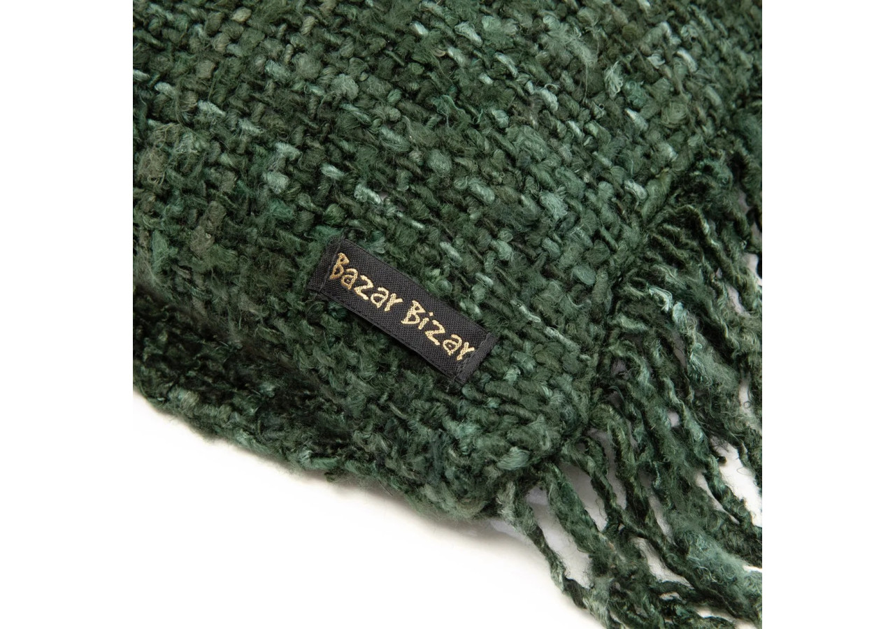 Housse de Coussin Oh My Gee - Vert Forêt - 30x50cm - INIE001FG-30x50 - Bazar Bizar