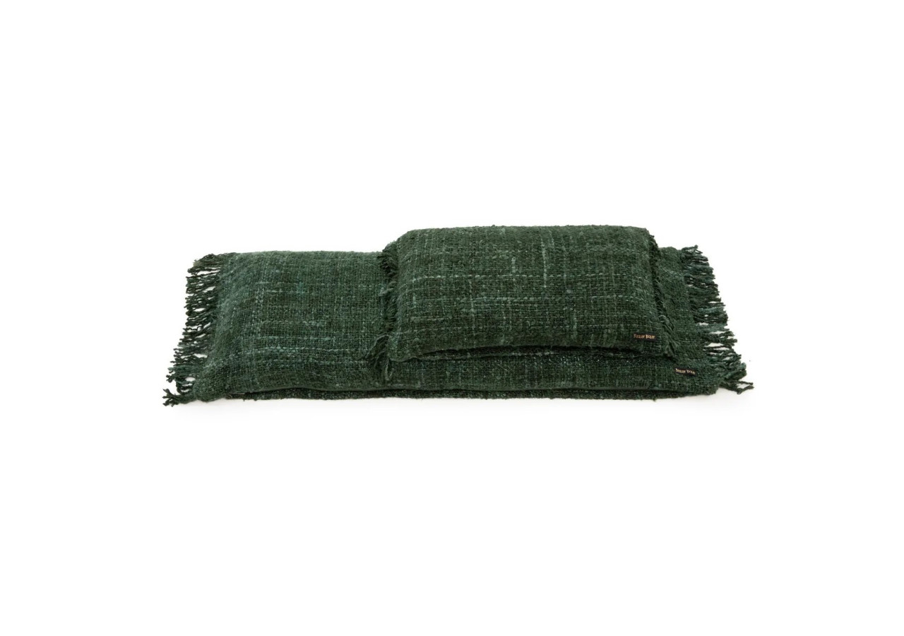 Housse de Coussin Oh My Gee - Vert Forêt - 30x50cm - INIE001FG-30x50 - Bazar Bizar