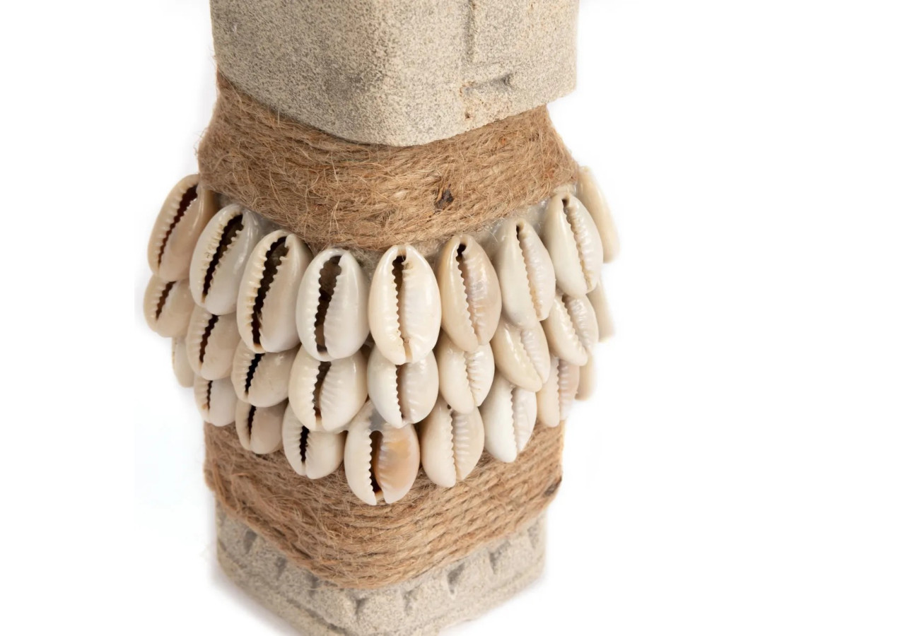 Statue en Pierre Sumba n°33 - Artisanat Indonésien - BAHRA033 - Bazar Bizar