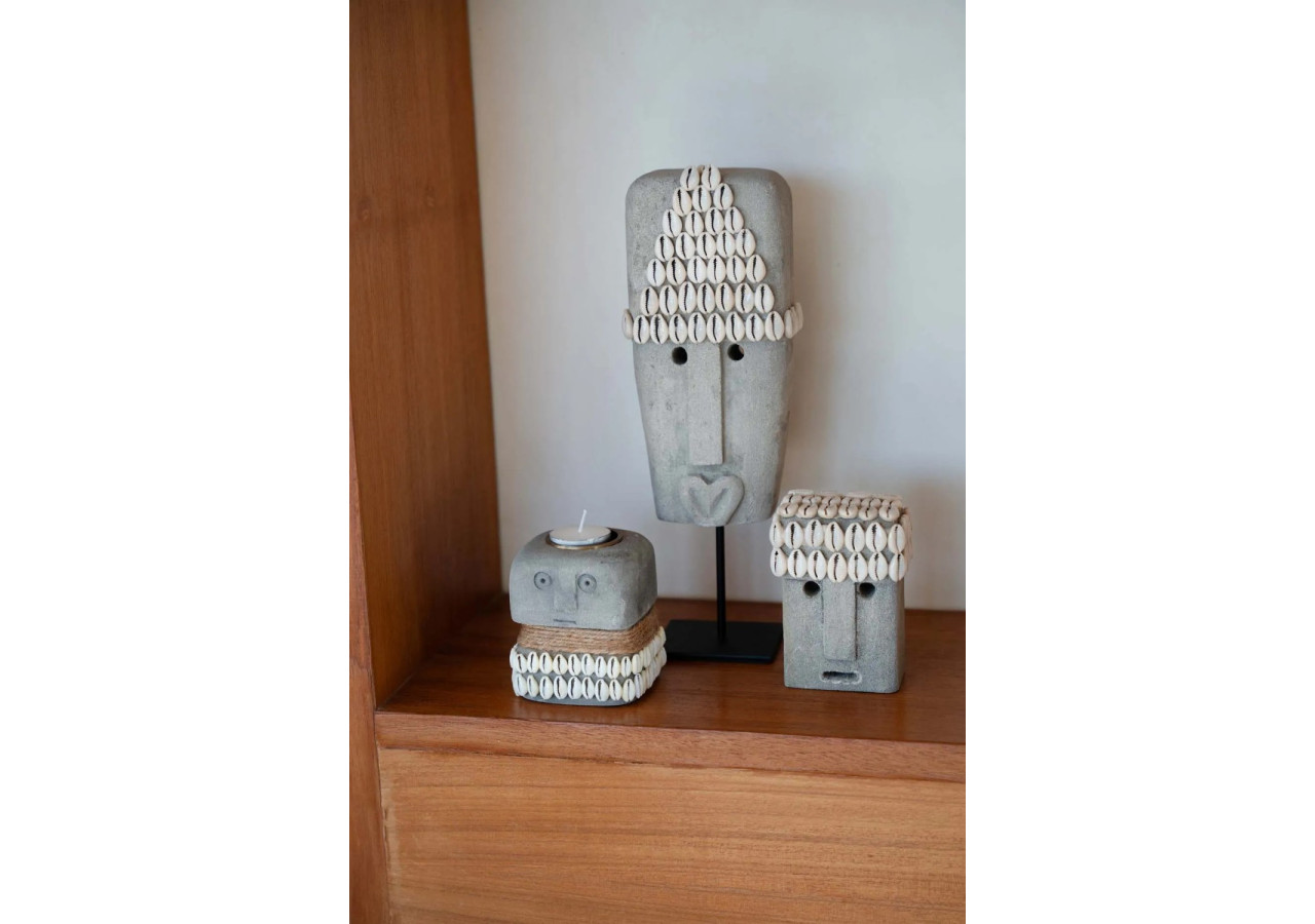 Statue en Pierre Sumba n°29 - Artisanat Unique - BAHRA029 - Bazar Bizar