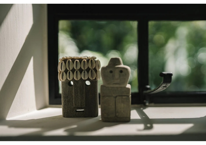 Statue en Pierre Sumba n°29 - Artisanat Unique - BAHRA029 - Bazar Bizar