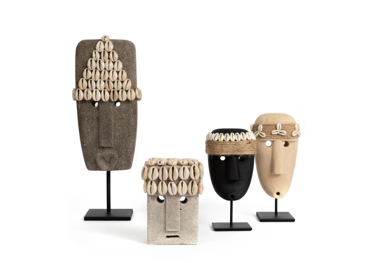 Statue en Pierre Sumba n°29 - Artisanat Unique - BAHRA029 - Bazar Bizar