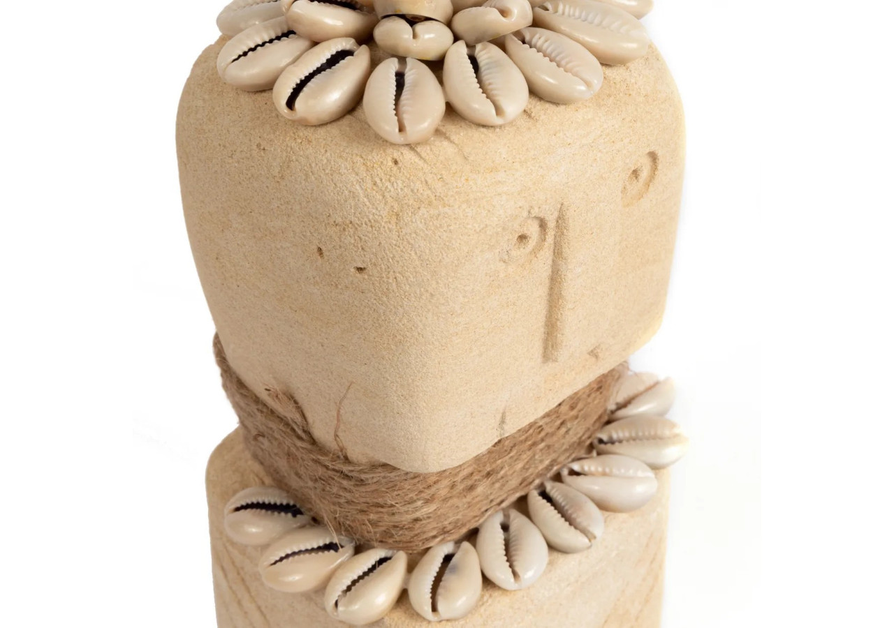 Statue en Pierre Sumba n°30 - Artisanat Exclusif - BAHRA030 - Bazar Bizar