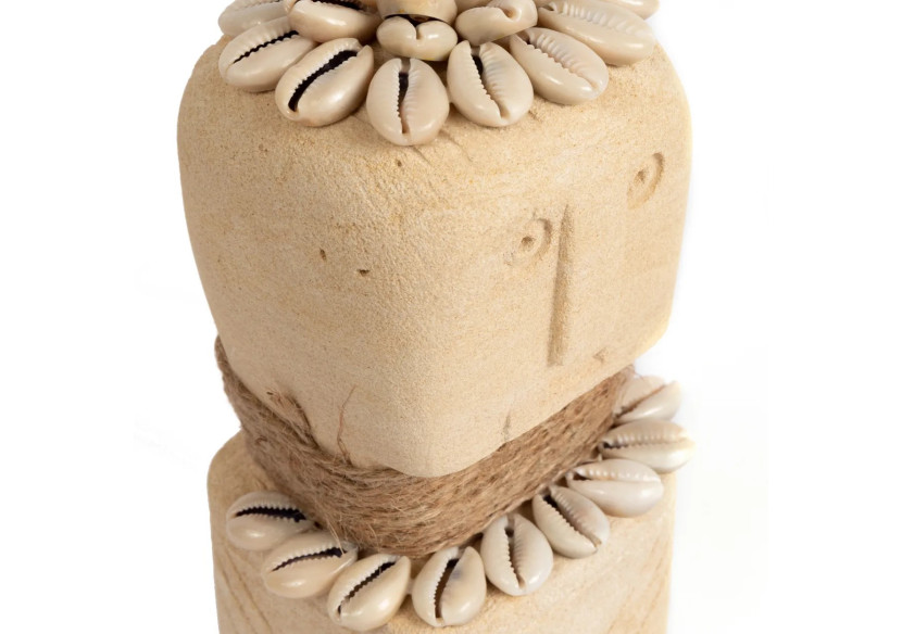 Statue en Pierre Sumba n°30 - Artisanat Exclusif - BAHRA030 - Bazar Bizar