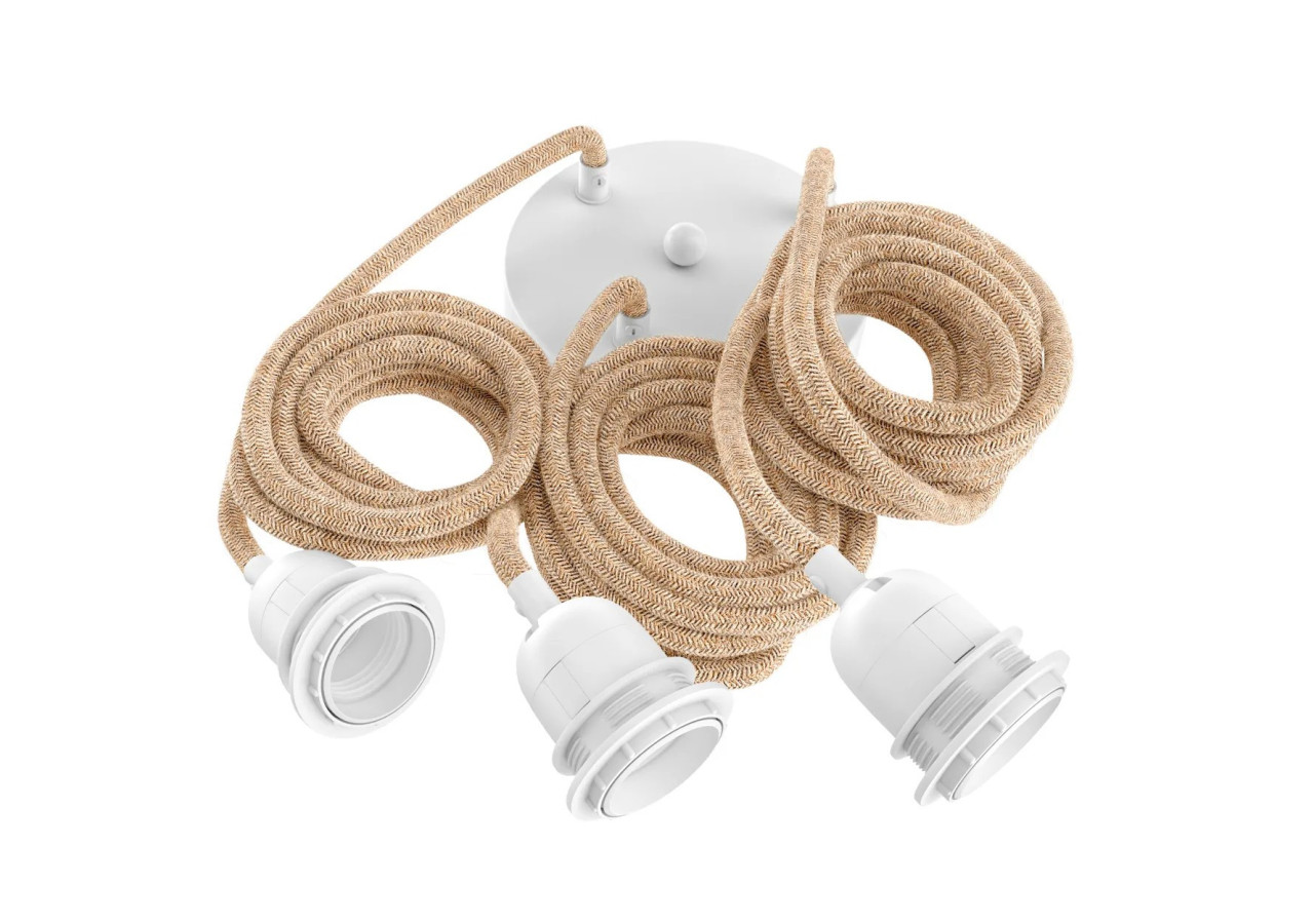 Suspension de Plafond - Blanc Naturel - 3 Finitions - FL-NW-003 - Bazar Bizar