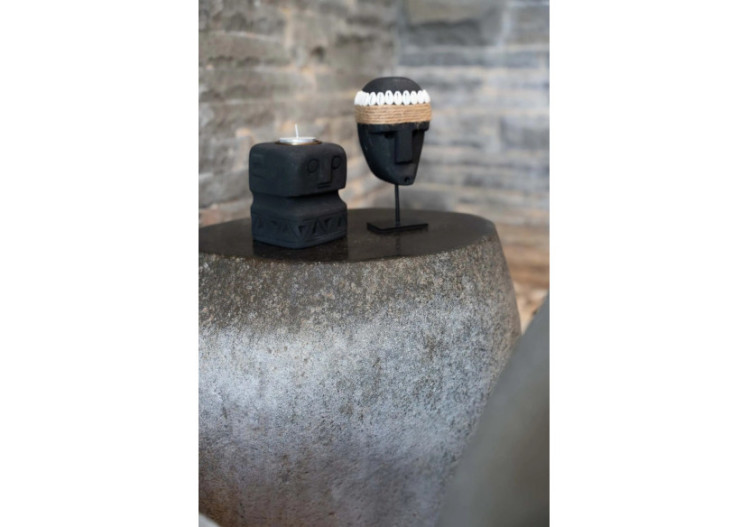 Statue en Pierre Sumba n°35 - Sculptée à la main en grès - BAHRA035 - Bazar Bizar 2