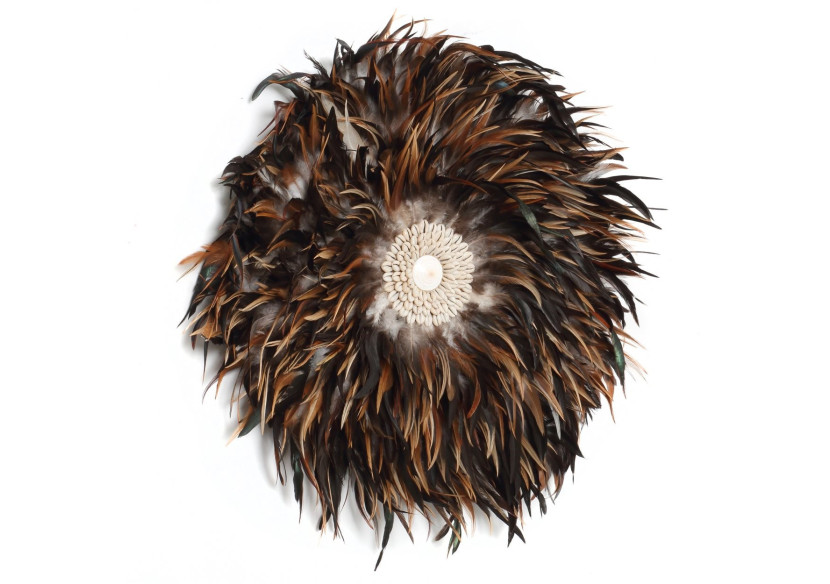 Juju Côtier - Noir Brun - Grand - 40cm - BALE015BBr-L-60 - Bazar Bizar