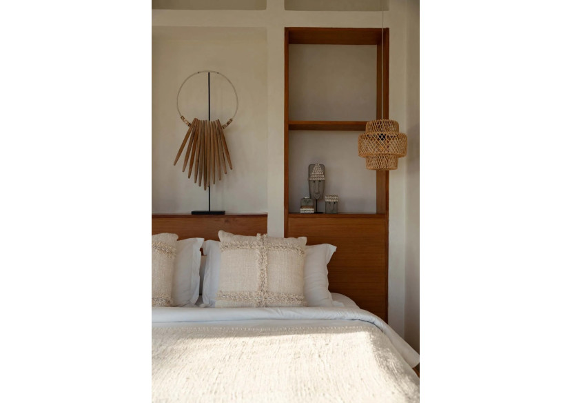 Porte-Tealight Sumba Stone n°31 - Fait main - BAHRA031 - Bazar Bizar