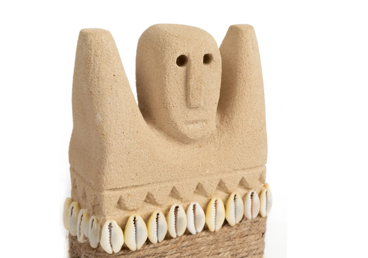 Statue en Pierre Sumba n°28 - M - Fait main - BAHRA028-M - Bazar Bizar