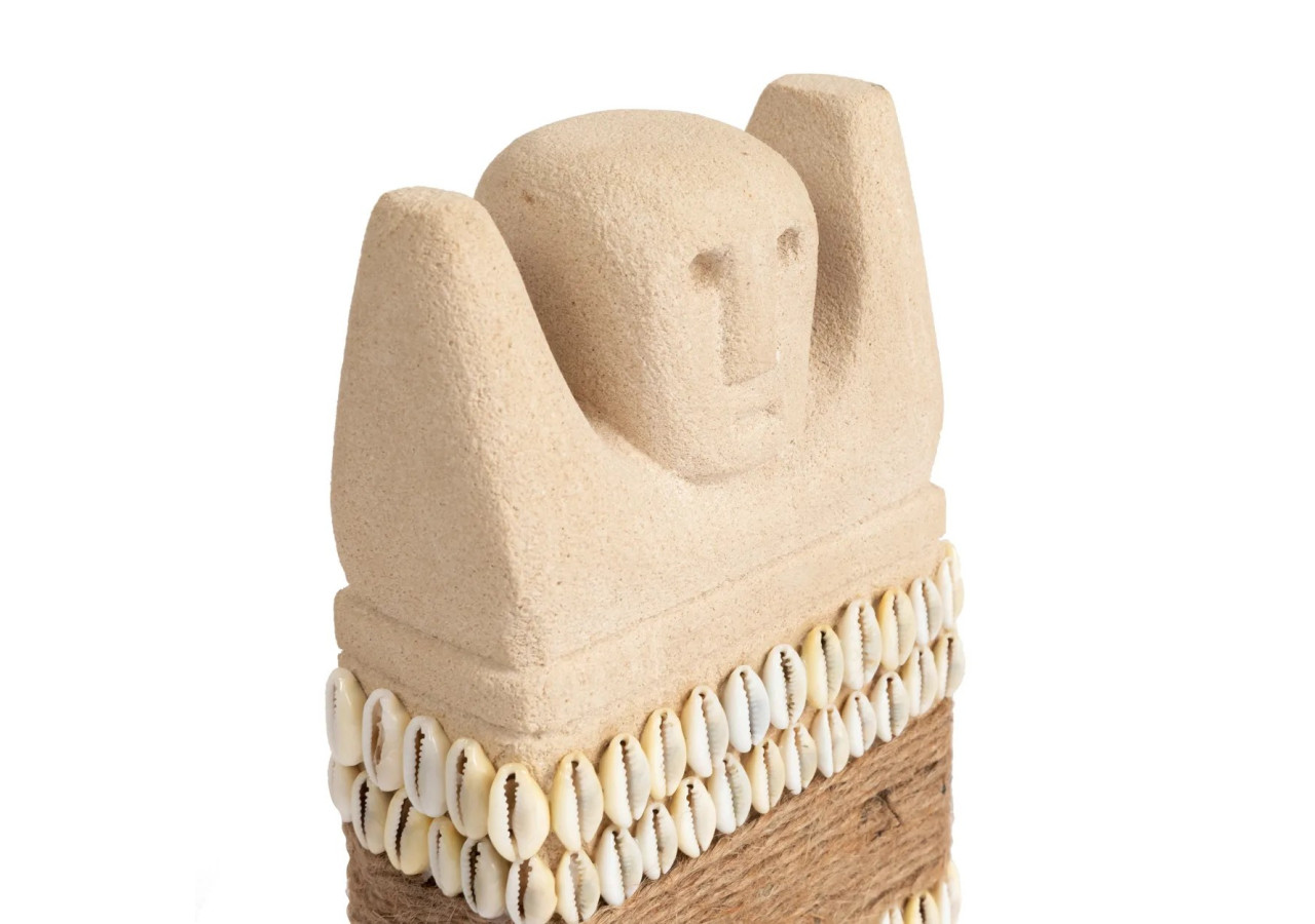 Statue en Pierre Sumba n°28 - L - Artisanale - BAHRA028-L - Bazar Bizar