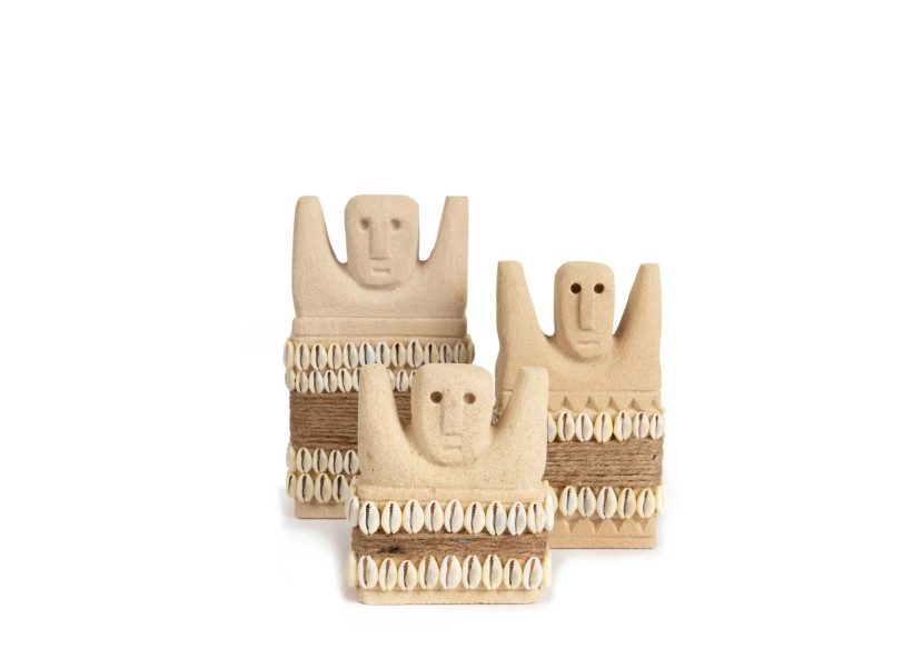 Statue en Pierre Sumba n°28 - L - Artisanale - BAHRA028-L - Bazar Bizar