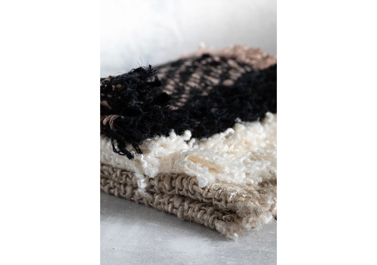 Set de 4 Sets de Table Oh My Gee - Beige - INIE004Be-SET4 - Bazar Bizar