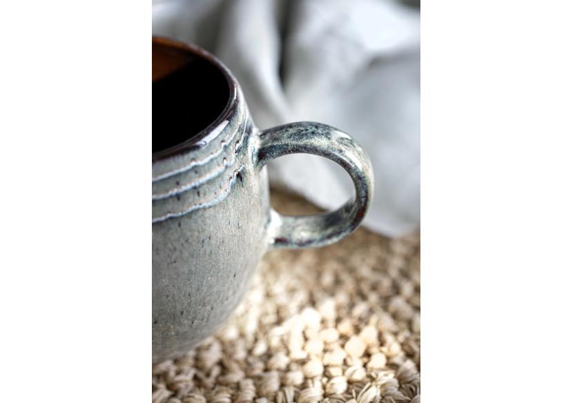 Mug Comporta - L - Set de 6 - Design unique - POCE026Y-L-SET6 - Bazar Bizar