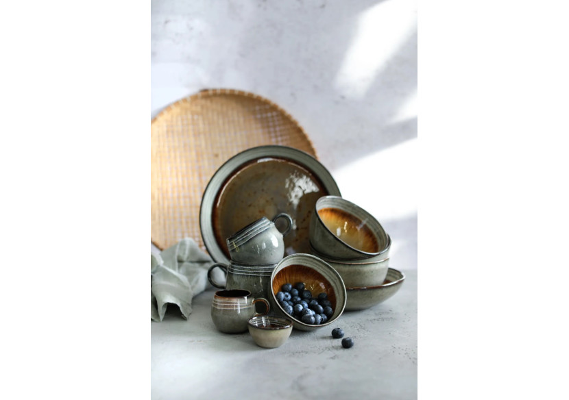 Assiette à Pâtes Comporta - Taille L - Set de 4 - POCE023Y-L-SET4 - Bazar Bizar Assiette à Pâtes Comporta - Taille L - Set de 4 - POCE023Y-L-SET4 - Bazar Bizar