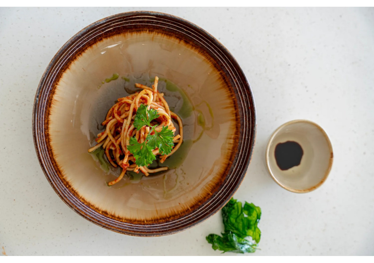 Assiette à Pâtes Comporta - Taille L - Set de 4 - POCE023Y-L-SET4 - Bazar Bizar