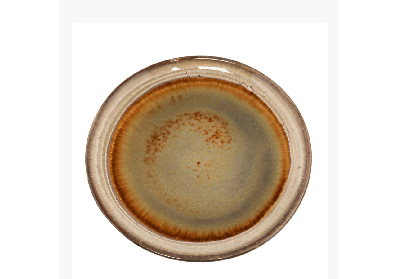 Assiette à Salade Comporta - Taille M - Set de 6 - POCE022Y-M-SET6 - Bazar Bizar