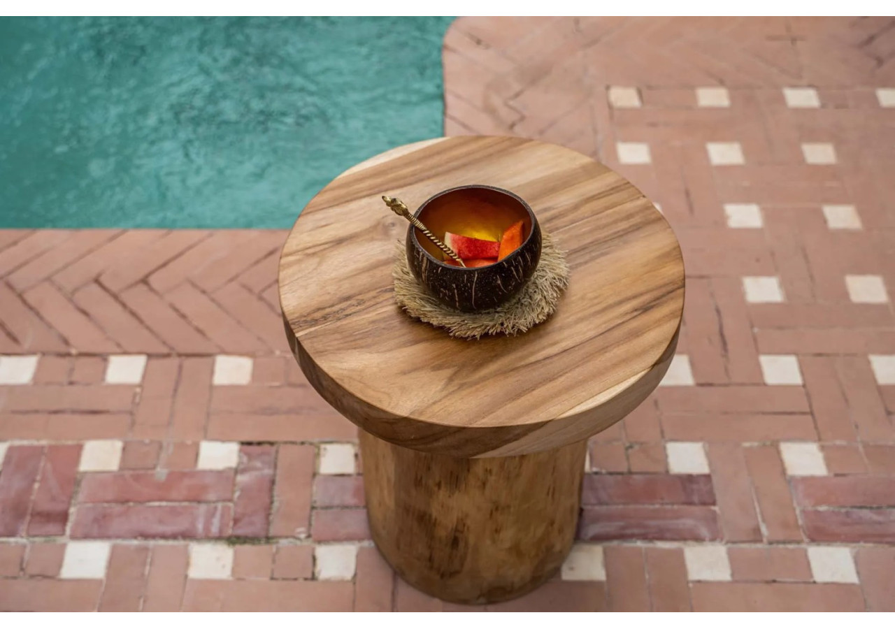 Bol Alimentaire Coco - Or Naturel - JABR005NG - Bazar Bizar