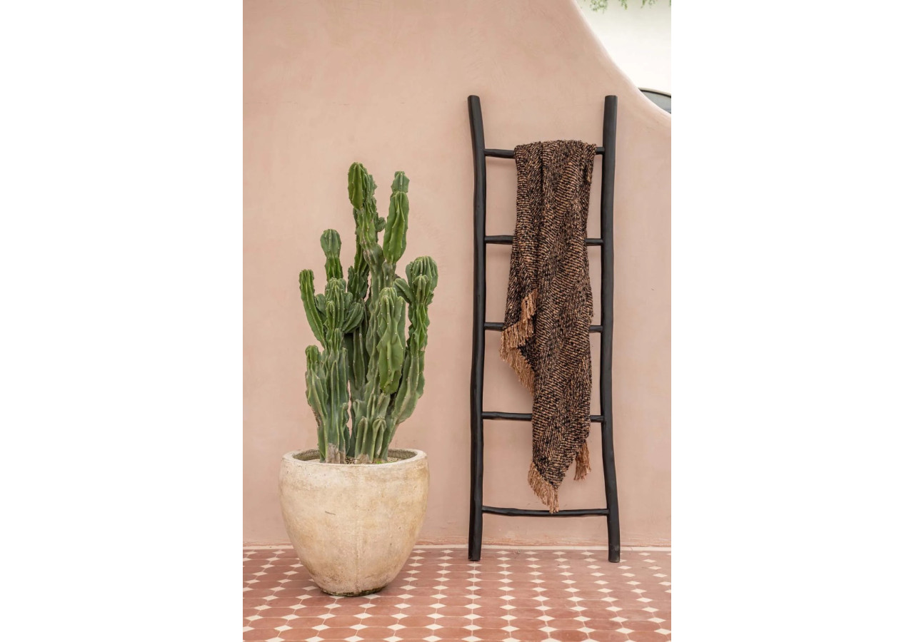 Échelle Décorative Tulum - Noire - 165 cm - JAHU004B-165 - Bazar Bizar